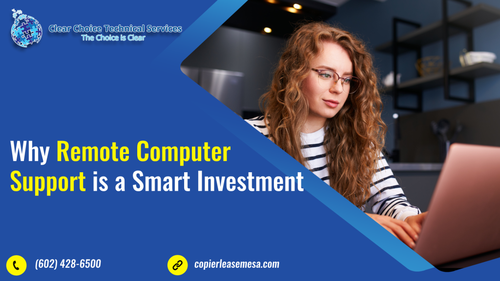 Why Remote Computer Support is a Smart Investment