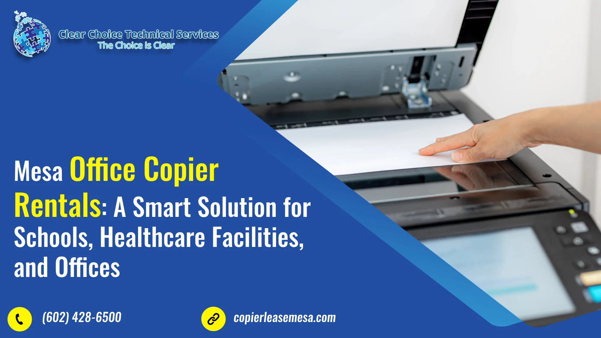 Mesa Office Copier Rentals A Smart Solution for Schools, Healthcare Facilities, and Offices​